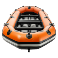 Inflatable boat isolated on transparent background png