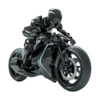futuristico motocicletta isolato su trasparente sfondo png
