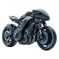 futurista moto isolado em transparente fundo png