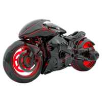 futurista moto aislado en transparente antecedentes png