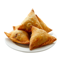 Tasty samosa isolated on transparent background png