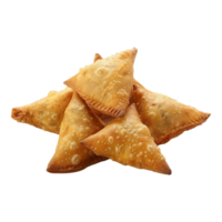 Tasty samosa isolated on transparent background png