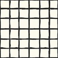 Abstract grid ink hand drawn pattern vector