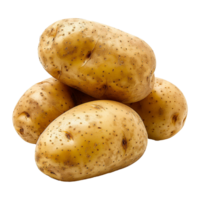 Potatos isolated on transparent background png