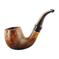 Smoking pipe isolated on transparent background png