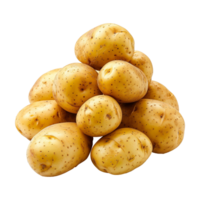 aardappelen geïsoleerd Aan transparant achtergrond png