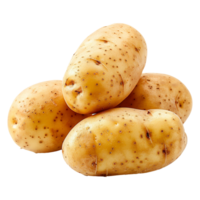 Potatos isolated on transparent background png