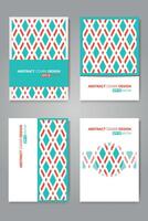 Abstract geometric pattern background with shape, line and texture for business brochure cover design. vector