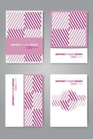 Abstract geometric pattern background with shape, line and texture for business brochure cover design. vector