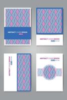 Abstract geometric pattern background with shape, line and texture for business brochure cover design. vector