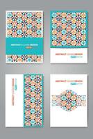 Abstract geometric pattern background with shape, line and texture for business brochure cover design. vector