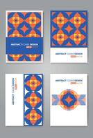 Abstract geometric pattern background with shape, line and texture for business brochure cover design. vector