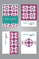 Abstract geometric pattern background with shape, line and texture for business brochure cover design. vector