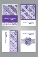 Abstract geometric pattern background with shape, line and texture for business brochure cover design. vector