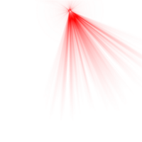 rot optisch Linse Fackel transparent Hintergrund png