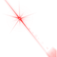 rot optisch Linse Fackel transparent Hintergrund png