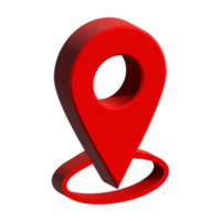 localização PIN 3d. GPS 3d localização PIN transparente fundo png
