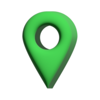Location Pin 3D. GPS 3D Location pin transparent background png