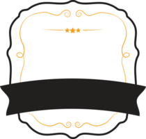 wijnoogst badged etiket element png