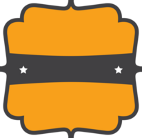 wijnoogst badged etiket element png