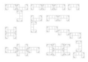 sofá mueble icono interior plan ver parte superior colocar. arquitectura casa línea hogar contorno Departamento colección aislado diseño diseño proyecto Plano. vector