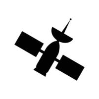 satellite icon design. communication technology sign and symbol. vector