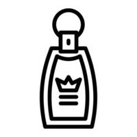 Key Chain Line Icon Design vector
