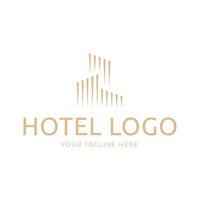 Elegant Hotel logo vector