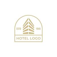 Elegant Hotel logo vector