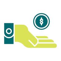 accept bribe icon, judge and court tools icon vector
