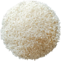 pila de sin cocer blanco arroz granos png