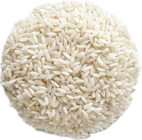 pila de sin cocer blanco arroz granos png