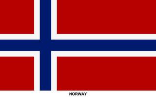 Flag of NORWAY, NORWAY national flag vector