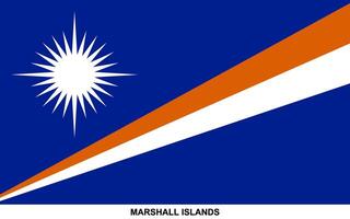 Flag of MARSHALL ISLANDS, MARSHALL ISLANDS national flag vector