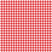 Red tablecloth seamless pattern background vector