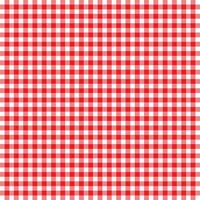 Red tablecloth seamless pattern background vector