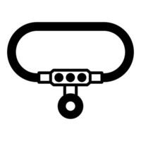 luxury padlock icon on transparent background vector
