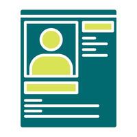 profile data icon, judge and court tools icon vector