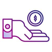 accept bribe icon, judge and court tools icon vector