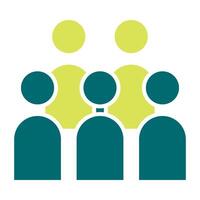 trial audience icon, judge and court tools icon vector
