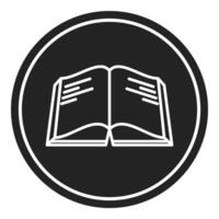 court book icon, judge and court tools icon vector