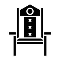 office chair icon, judge and court tools icon vector