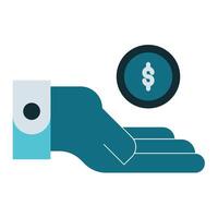 accept bribe icon, judge and court tools icon vector