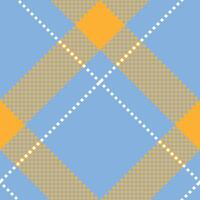 Tartan Plaid Seamless Pattern. Checkerboard Pattern. Template for Design Ornament. Seamless Fabric Texture. vector