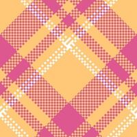 Classic Scottish Tartan Design. Tartan Plaid Seamless Pattern. Template for Design Ornament. Seamless Fabric Texture. vector