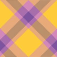 Tartan Plaid Seamless Pattern. Classic Scottish Tartan Design. Traditional Scottish Woven Fabric. Lumberjack Shirt Flannel Textile. Pattern Tile Swatch Included. vector
