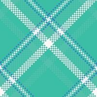 Tartan Plaid Pattern Seamless. Gingham Patterns. Seamless Tartan Illustration Set for Scarf, Blanket, Other Modern Spring Summer Autumn Winter Holiday Fabric Print. vector