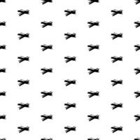 Seamless pattern with hand drawn cross symbols vector