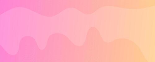 Modern colorful gradient background with wave lines vector
