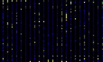 Trendy glitch pattern on dark background. Modern style vector